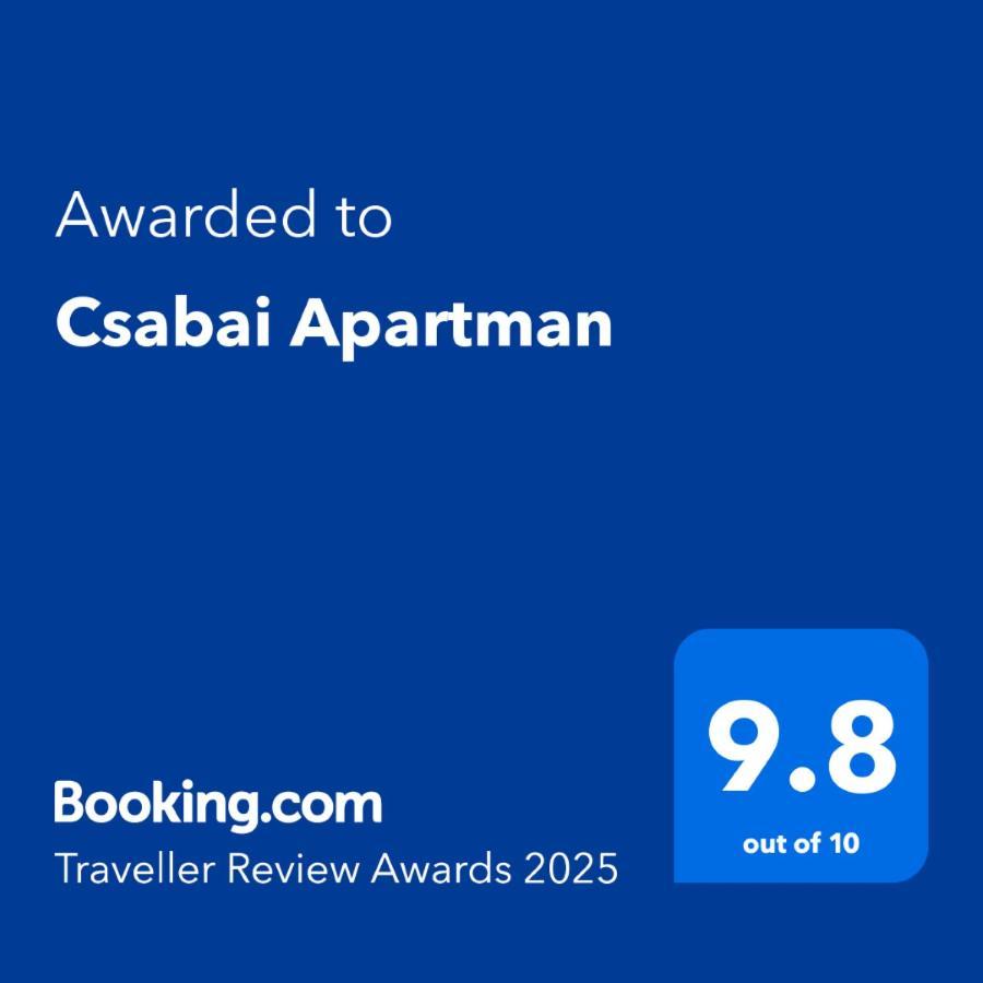 Csabai Apartman Buk Bagian luar foto